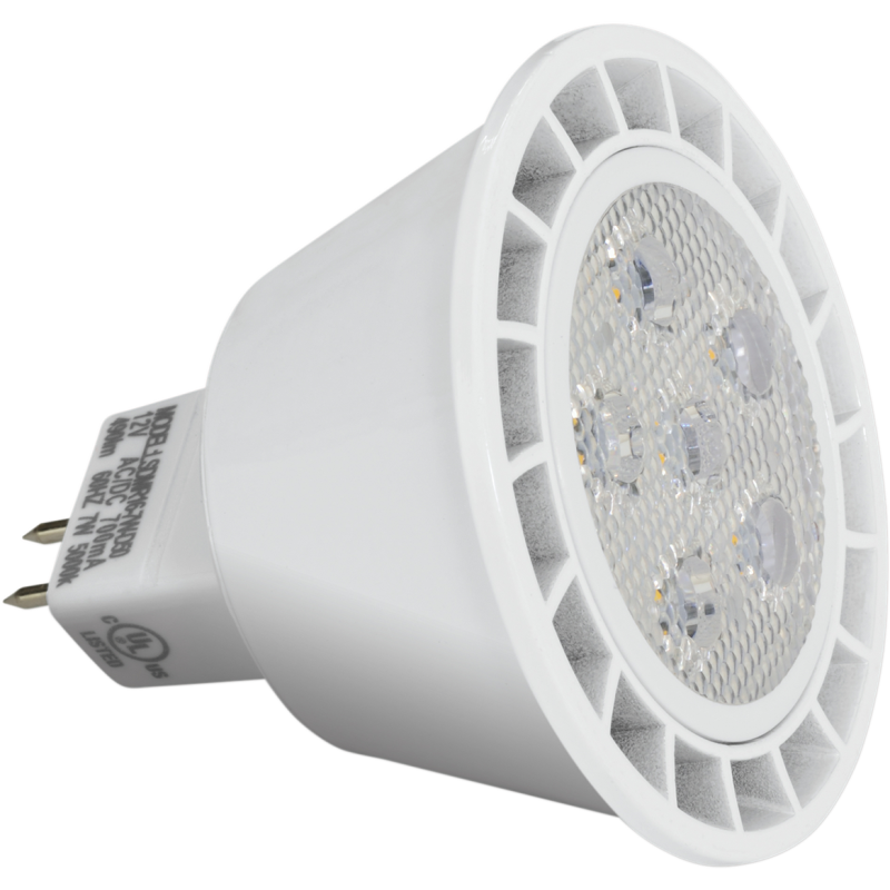 LED MR16 BULB 490 LUMENS