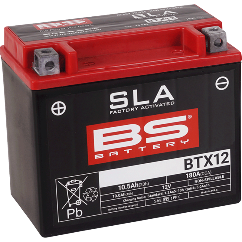 BATTERY BS BTX12 SLA