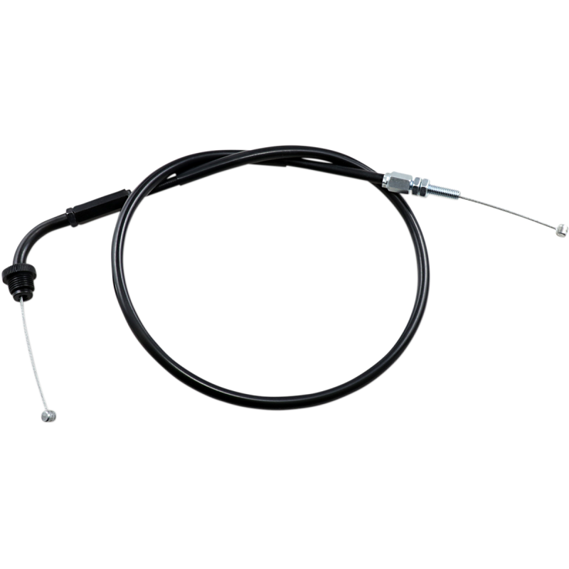 THROTTLE CABLE BLACK VINYL