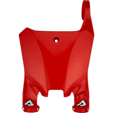 FRONT NUMBER PLATE RAPTOR 2 CRF RED