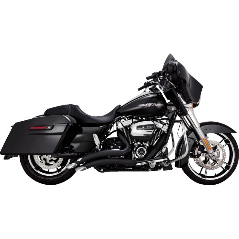 EXHAUST BIG RADIUS BLK PCX 17+FL