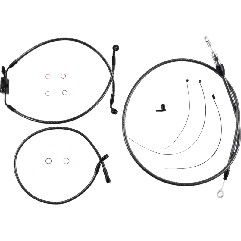 KARBONFIBR  Handlebar Installation Kit - 10" - FXLR/FXFB/S