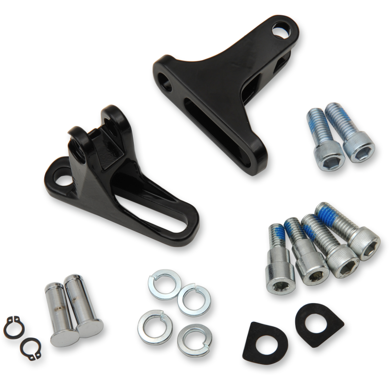 93-19 FLHT SRT PASSEN PEG MNTS GL/BLK
