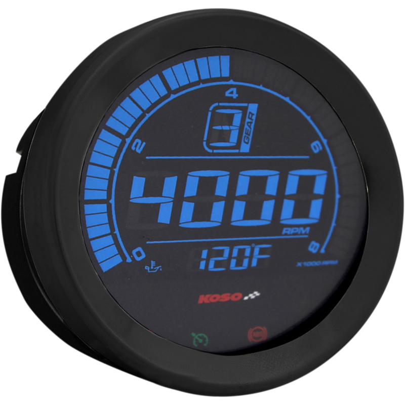 TACH HD 4" BLK