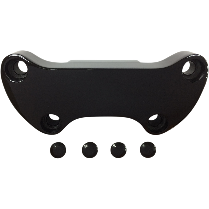 74-UP GL/BLK H/BAR CLAMP W/SKIRT SMOOTH