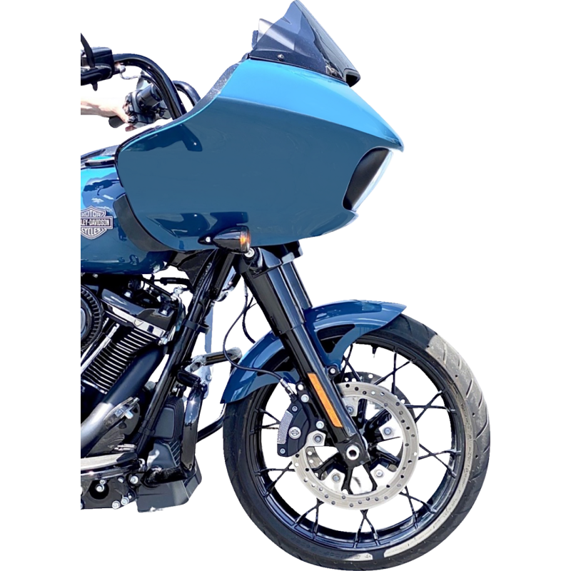 Retro Front Fender - For 19" Wheel - 6" W - FLH/FLT