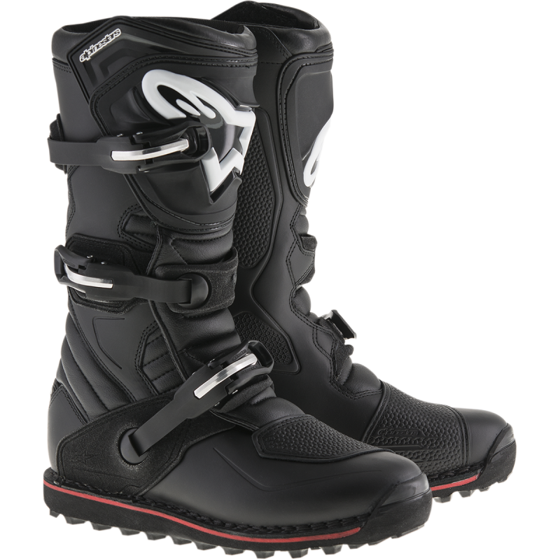 BOOT TECH T BK/RD 13