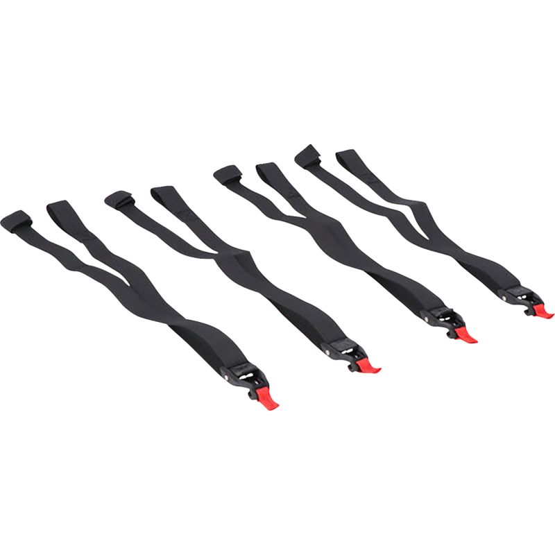 STRAP SET 4 X THE PRO TAIL BAG HOOK ON ONE SIDE