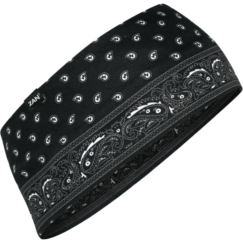 HEADBAND SF BLK PAISLEY