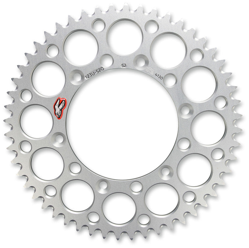 RENTHAL SPROCKET 123U-520-52 SILVER