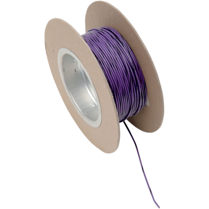 WIRE 18G 100' VIO/BLK