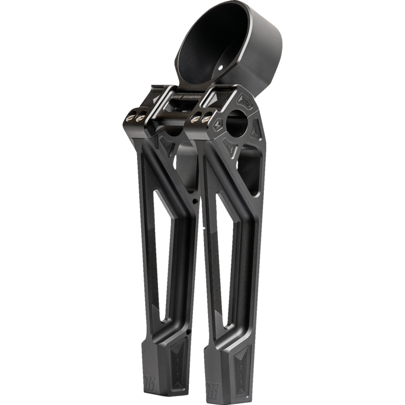 FASTBACK RISER UNIVERSAL 10" WITH GAUGE BUCKET BLACK