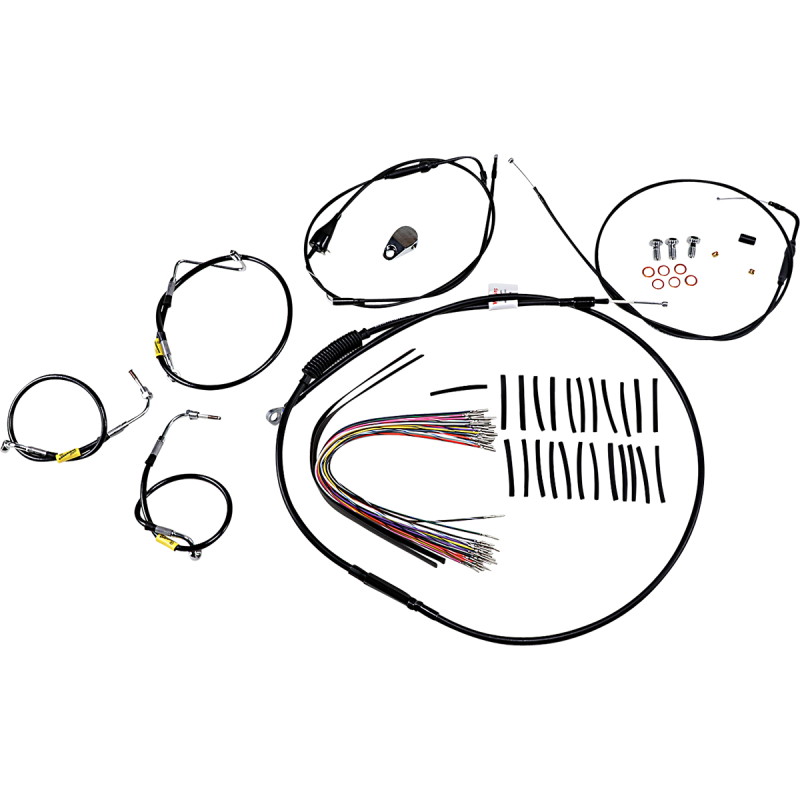 Control Kit - Early Touring Bikes - 13" Bagger Bar Handlebar