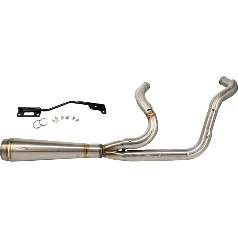 TRASK ASSAULT 2:1 EXHAUST PIPE, STAINLESS