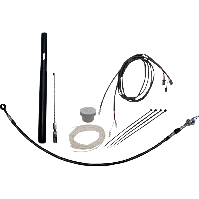 INSTALL KIT BLK 6" 21FLHT