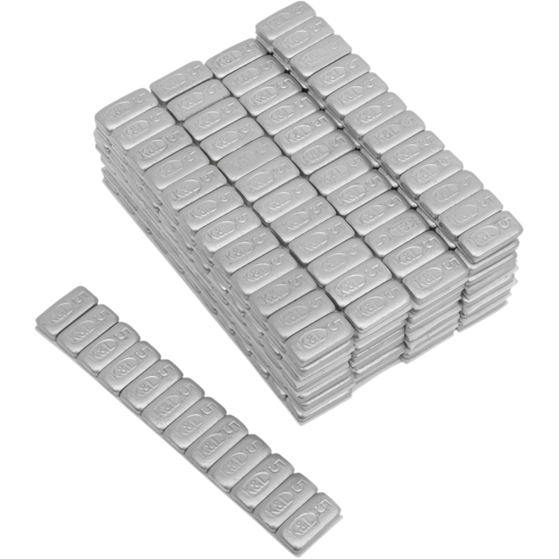 5 GRAM WHEEL WEIGHTS SILVER 360PCS