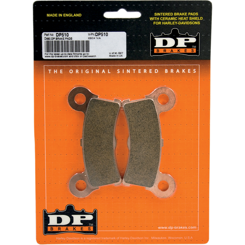 DP510 STANDARD COMPOUND BRAKE PAD SET