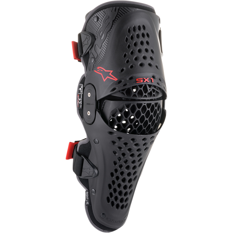 GRD KNEE SX-1 V2 B/R S/M