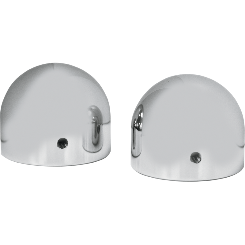 AXLE CAPS DOME CHR