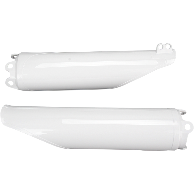 LOWER FORK COVER SET- CR/CRF:04-10 WHITE