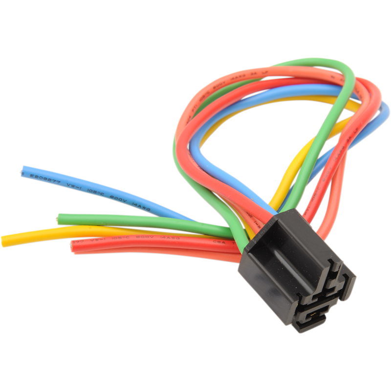 RELAY WIRE/SOCKET ASSEMBLY COLOUR WIRE DS-272096