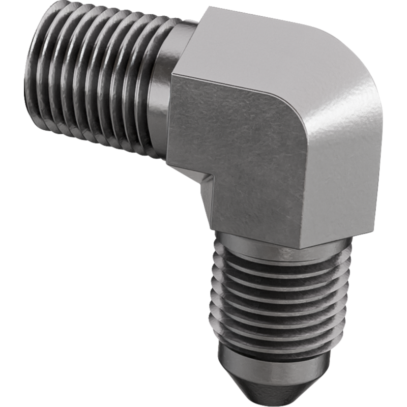BRAKE ADAPTER 90° AN3 TO 1/8 NPT