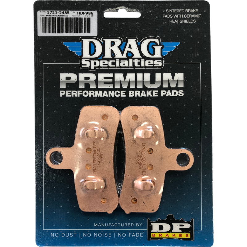 HDP986 DRAG PREMIUM SINTERED PADS