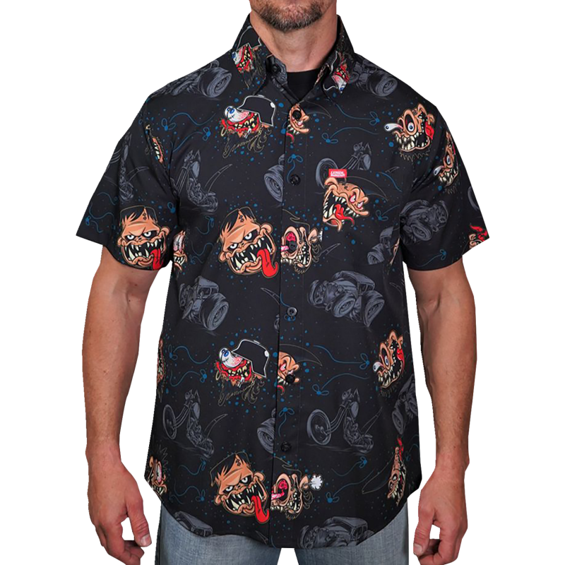 SHIRT MONSTRBLT BLK 4X