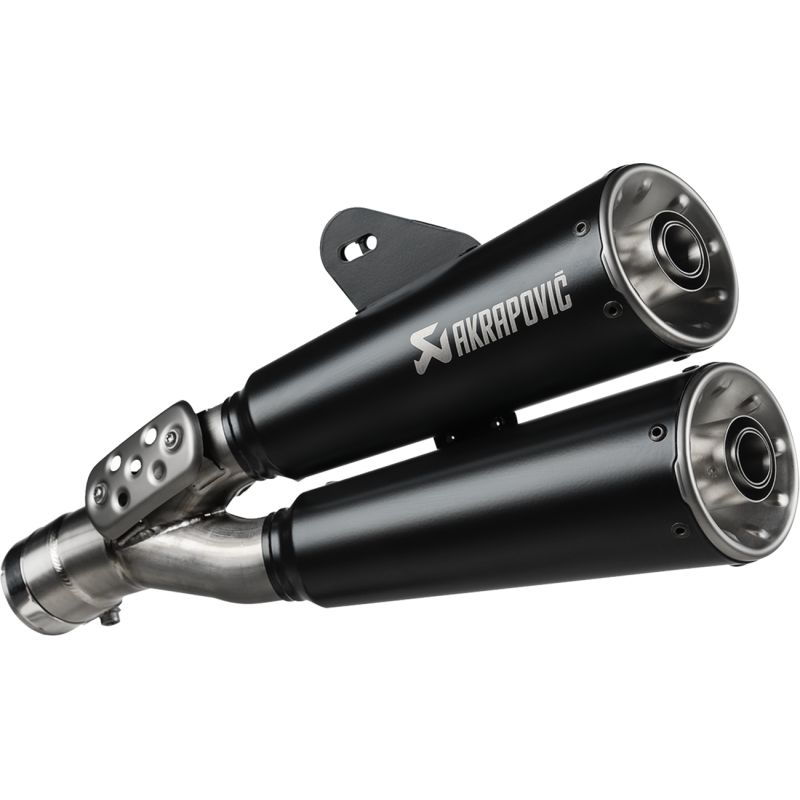 24-25 BMW R12 NINET/R SLIP-ON SS BLK