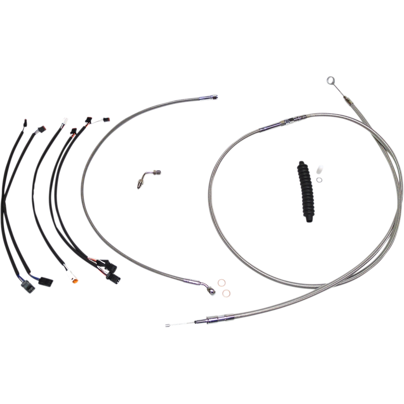 Control Cable Kit - XR - Stainless Steel/Chrome