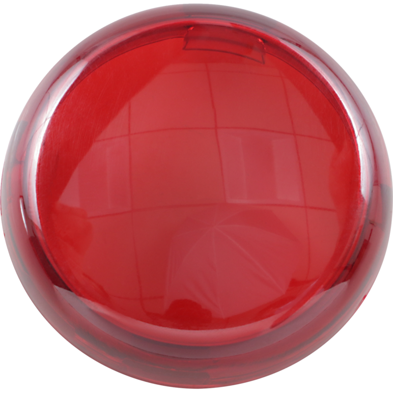 02-UP FXST/FXD/XL RED T/SIGN LENS EA DS-280518