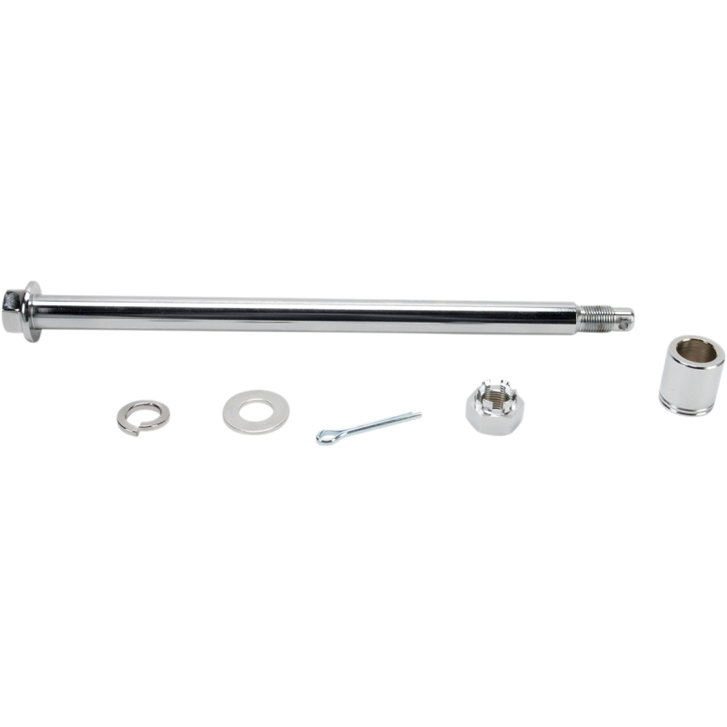 86-99 SOFTAIL REAR AXLE CHROME