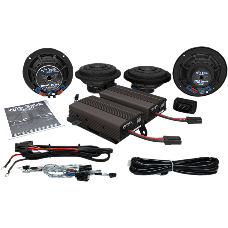 COMPLETE WBA 600 WATT SPEAKER KIT 14-23 CVO ULTRA