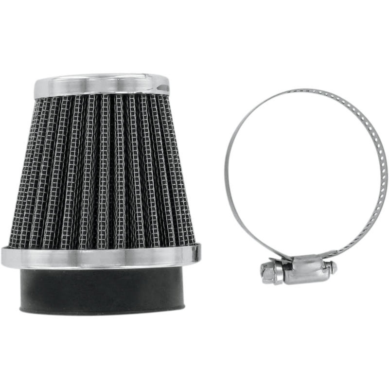 A-FLTR CHROME END 54MM