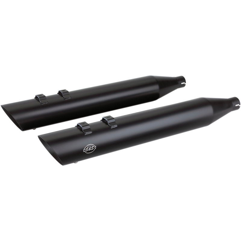 MUFFLERS BLK 4" SLSH 17-19 FLHT