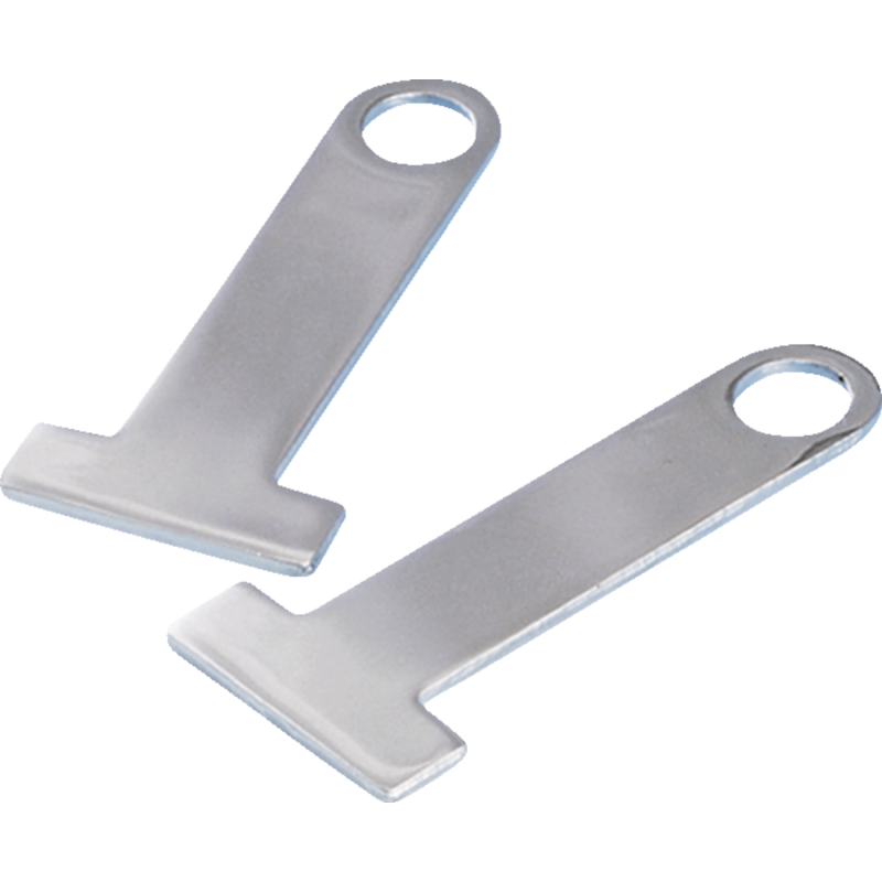 HELMET LOCK EXTENSIONS  PR, CHROME, UNIVERSAL