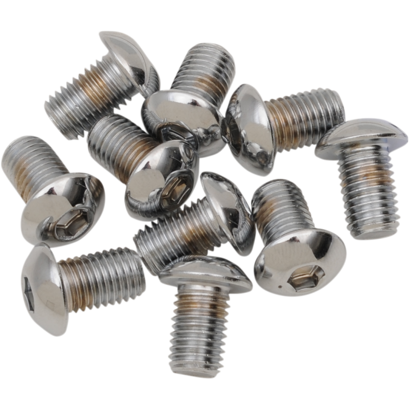 5/16-24*1 BUTTON HD SCREW(10) CY-CHROME