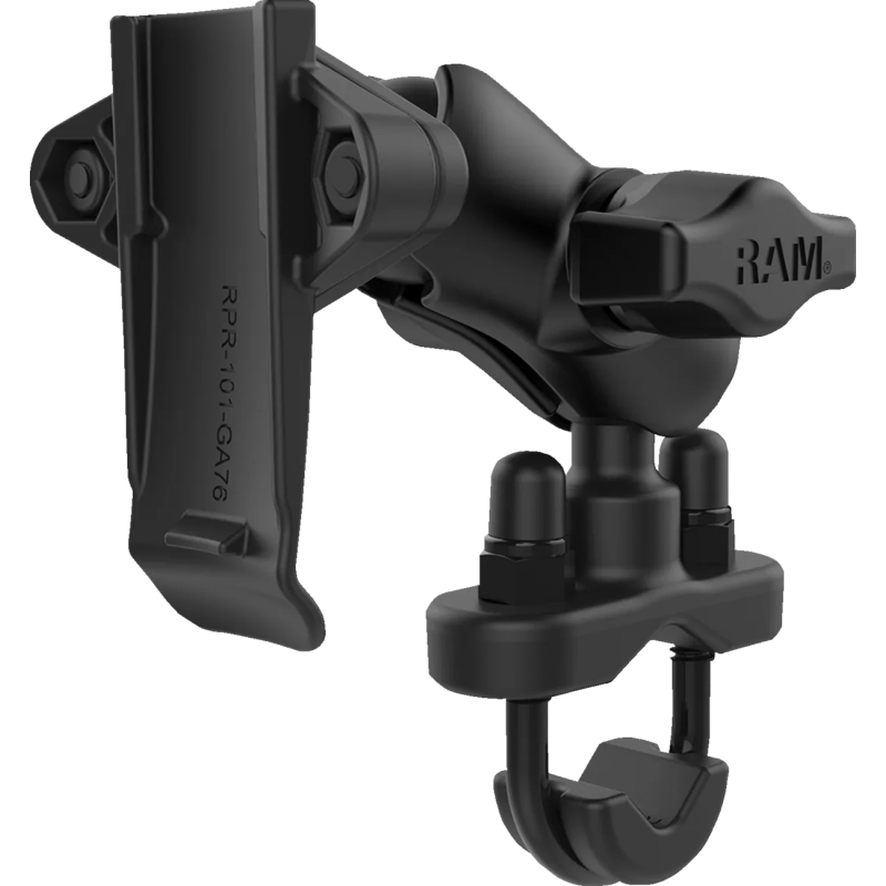 RAM SPINE CLIP GARMIN HOLDER WITH SHORT ARM AND U-BOLT