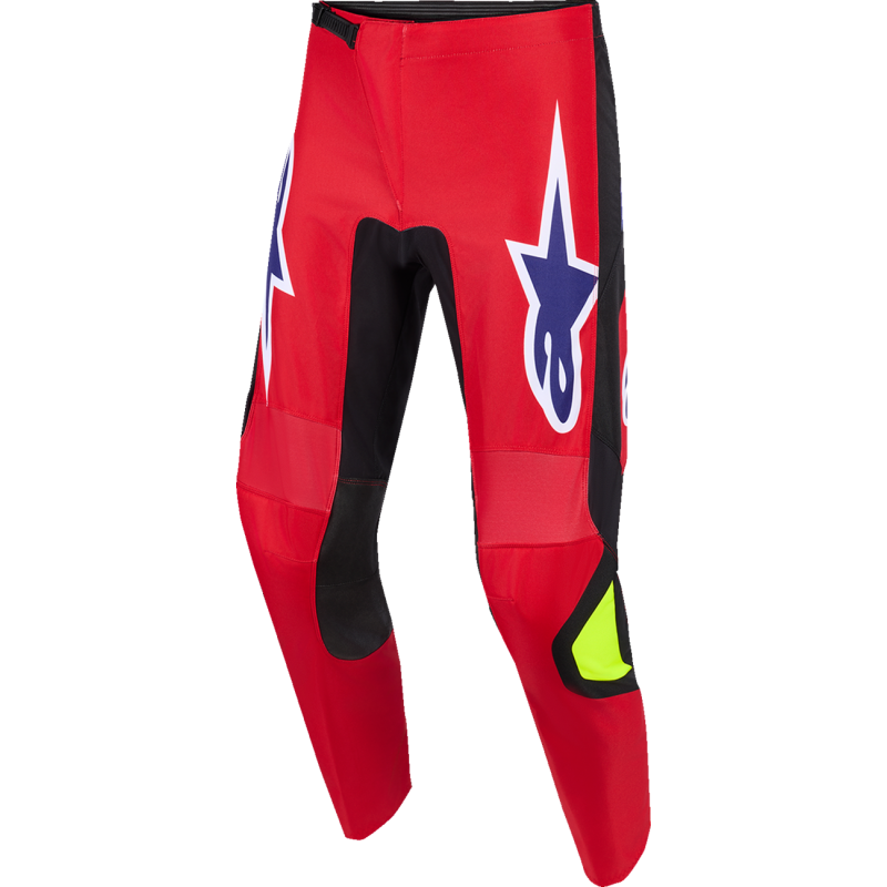 PANT FLUID GRID RED/BLK/PURP 38