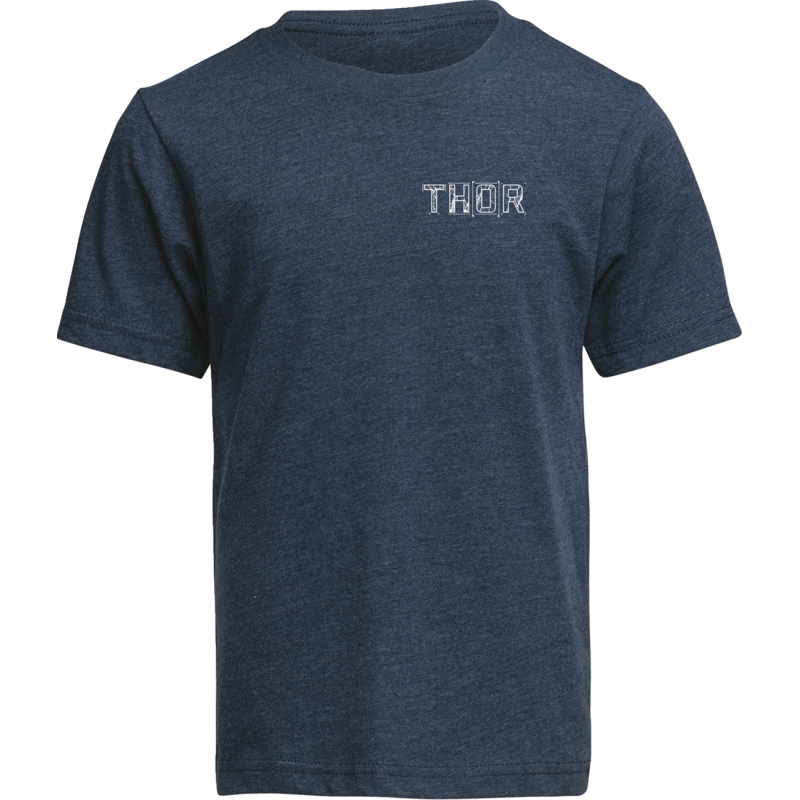 TEE YTH BLUEPRINT NAVY LG