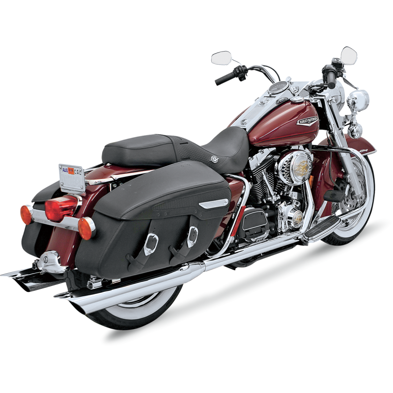 95-08 FLH/FLT TRUE DUAL HEADERS CHROME