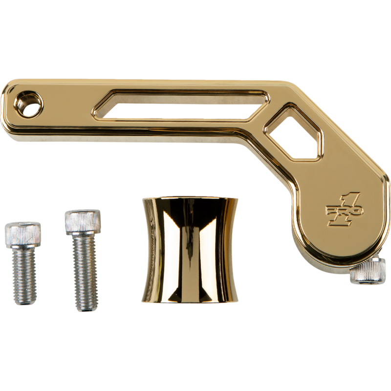 Shifter Arm, Gold Titanium Nitride Coated, 88-Later Touring