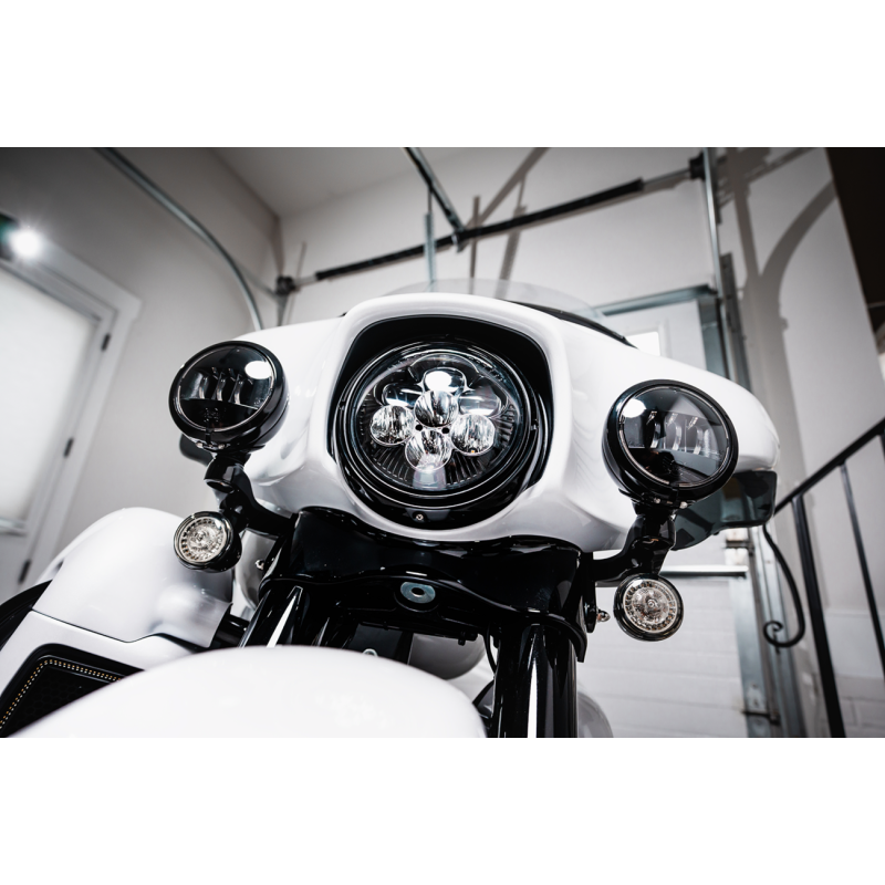 HEADLIGHT SHARK DEAMON 7" LED COLOR CHANGING