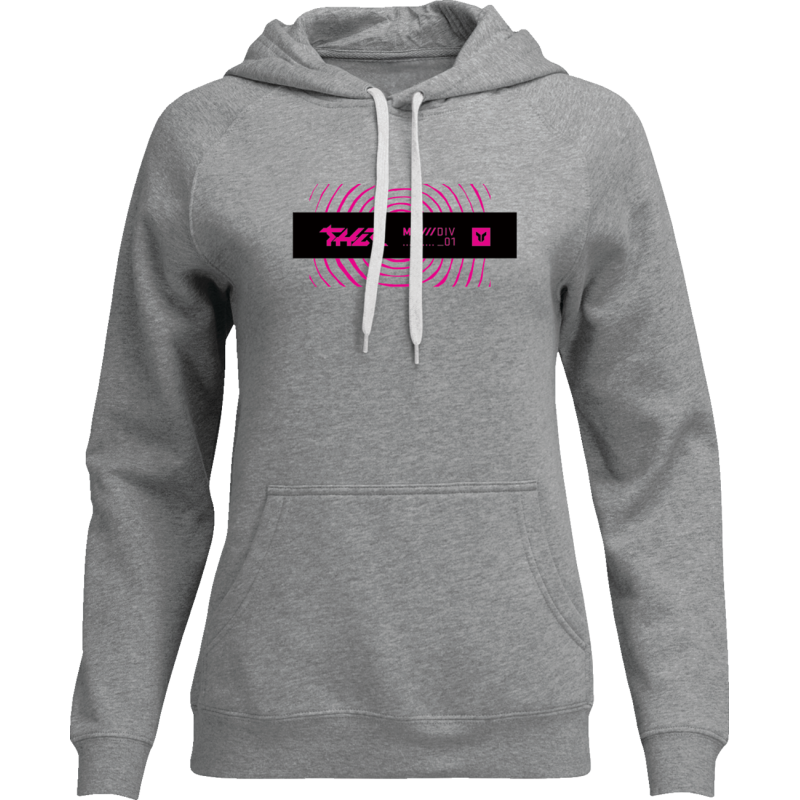PULLOVER WMN MIND CONTROL HTR GY SM