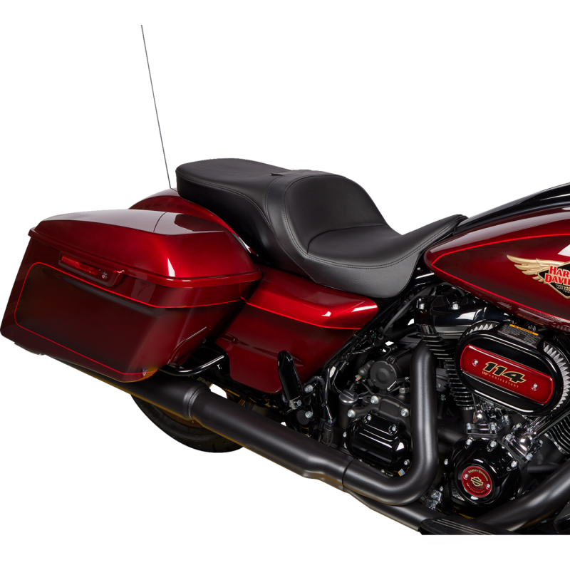 Seat Freedom Smooth Solar Leather Vinyl Sides FLH 2009-2023