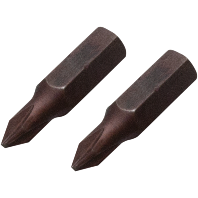 JIS CROSSHEAD 1/4" HEX DRIVE BIT #1 (2 PACK) TOOL
