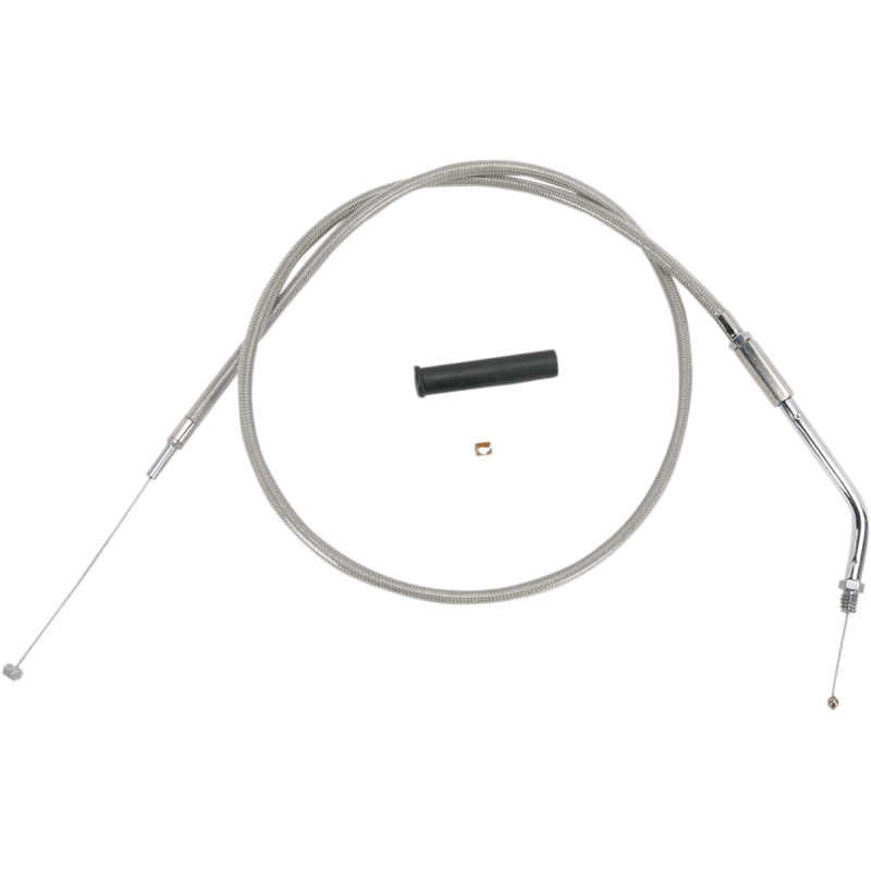 70-80 S/STEEL THROTTLE CABLE 39.5"