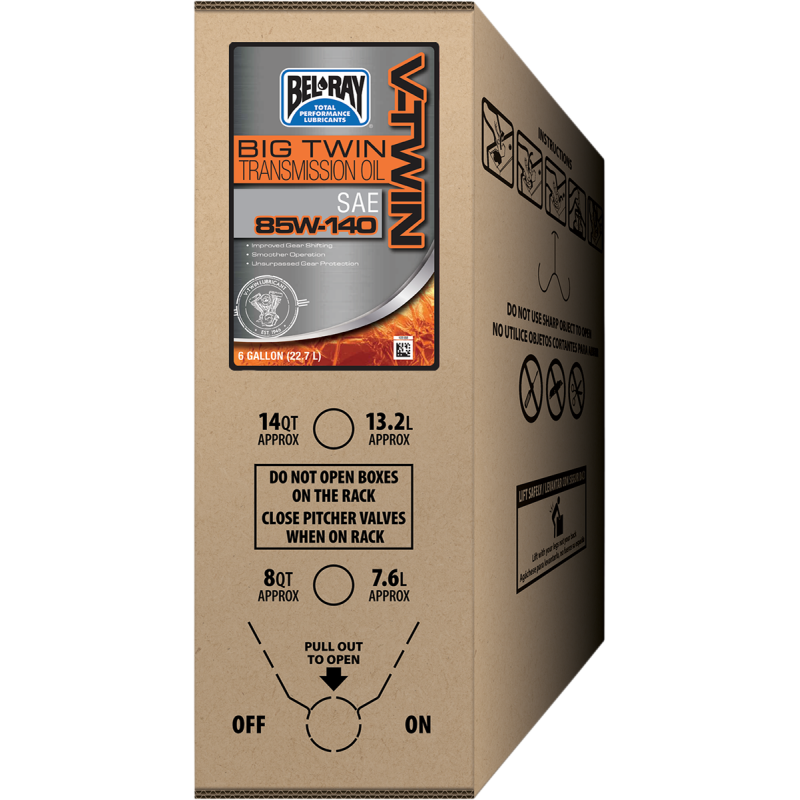 BELRAY V-TWIN TRAN 85W140 22.7L