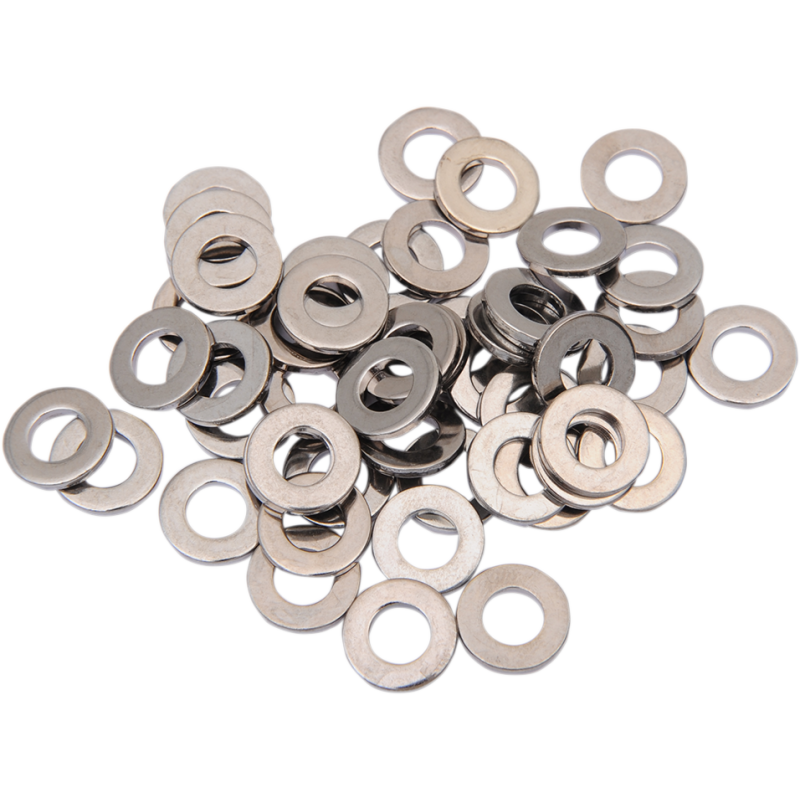1/4" I.D. FLAT WASHERS 1/2" O.D. (50 BAG)