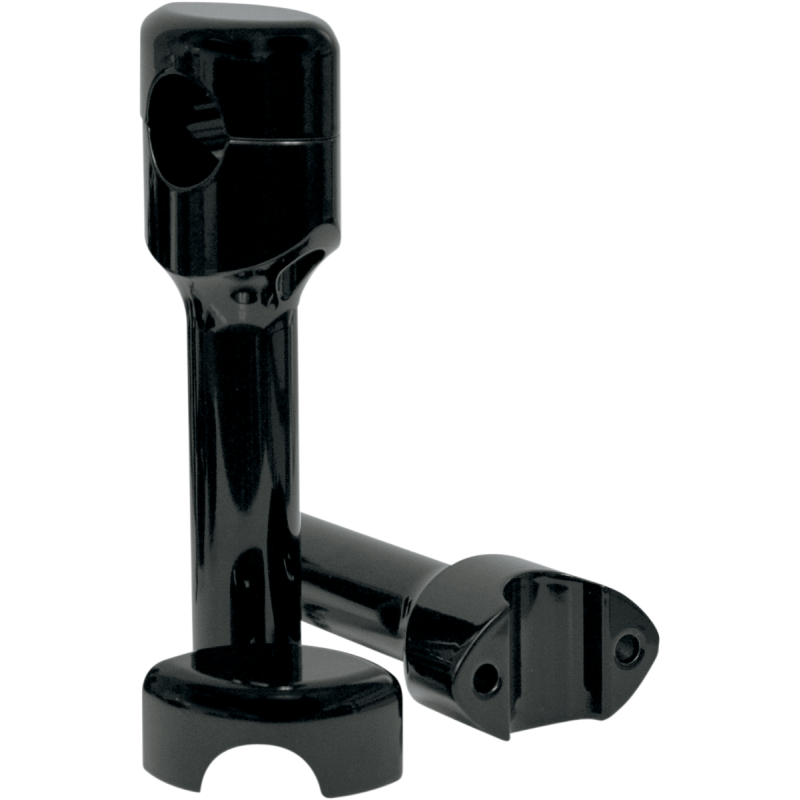 RISERS 1 SMOOTH 6" BLK  "